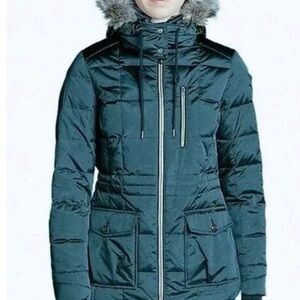 Eddie Bauer Emerald Winter Fur Jacket